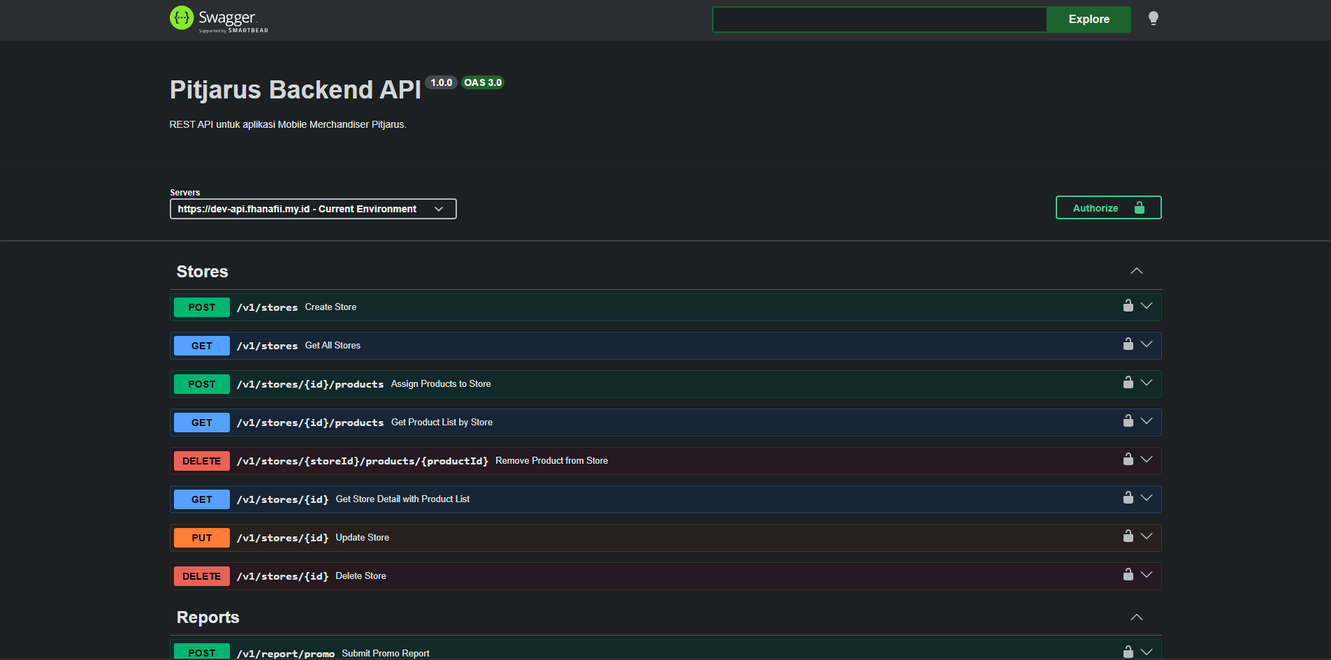 MerchGo Backend overview